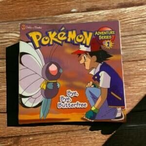 Pokemon Bye Bye Butterfree Series 1 Golden Books 1999 Special Edition Rare